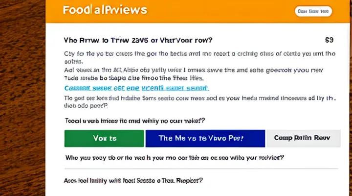 Food Ratings You Can't Trust: The Whole Truth About Commissioned Reviews.