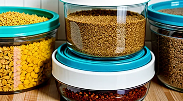 How to Properly Store Dry Food So It Doesn't Become Poison.
