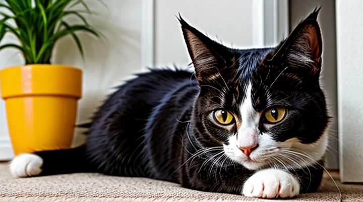 Instruction: how to break a cat of the habit of begging.