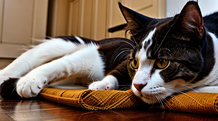 Instruction: how to break a cat of the habit of chewing your hair.