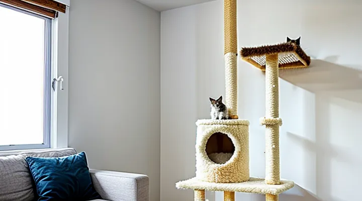 Instruction: how to build a «cat tree» with your own hands.