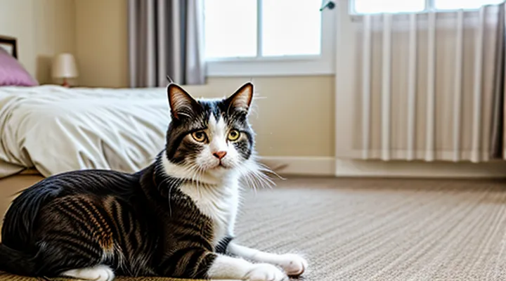 Instruction: how to care for an elderly cat with chronic diseases.