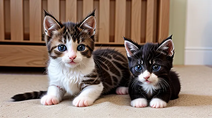 Instruction: how to care for kittens left without a mother.