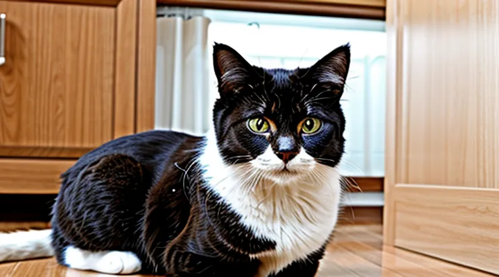 Instruction: how to know that a cat is proud of you.