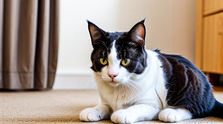 Instruction: how to know that your cat is actually raising you.