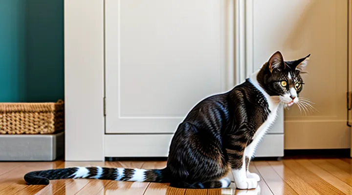 Instruction: how to know that your cat is actually training you.