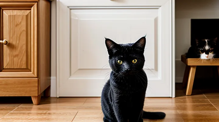 Instruction: how to know that your cat sees you as funny and clumsy.