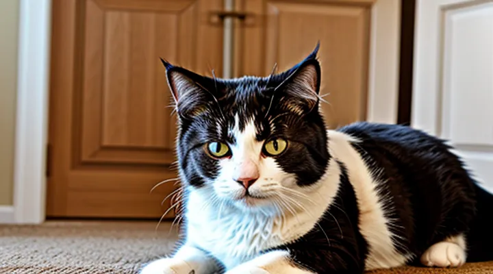 Instruction: how to know that your cat understands everything but pretends not to.