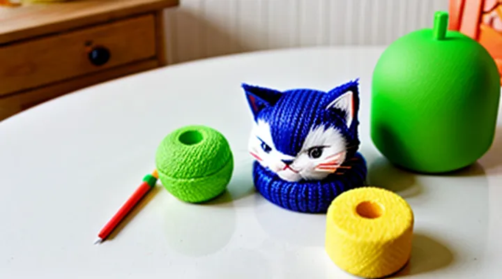 Instruction: how to make toys for a cat that it won't get tired of.
