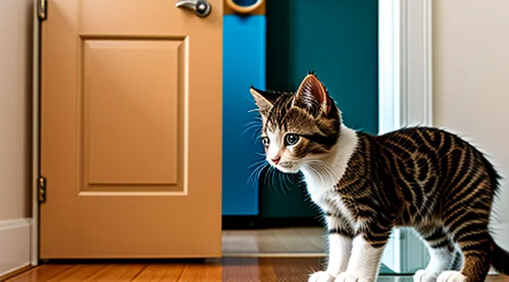 Instruction: how to make your apartment safe for a curious kitten.
