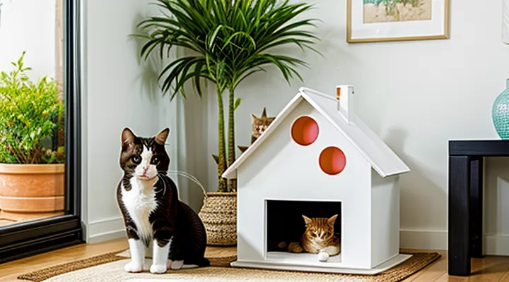 Instruction: how to make your home a true paradise for a cat.