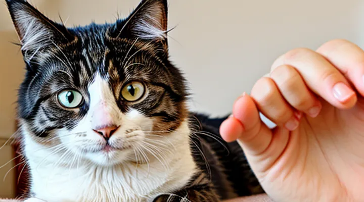 Instruction: how to properly care for a cat's claws.