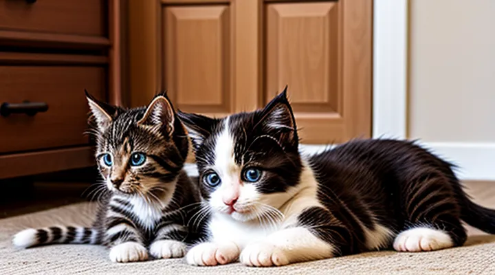 Instruction: how to properly introduce a kitten to an adult cat.