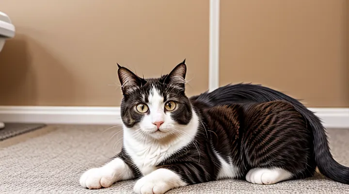 Instruction: how to recognize the signs of urolithiasis in a cat.