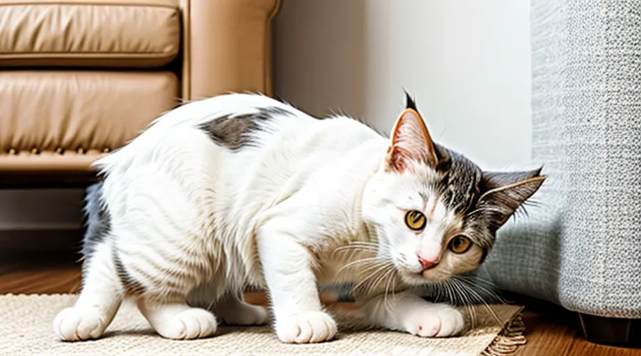 Instruction: how to stop a cat from scratching furniture once and for all.