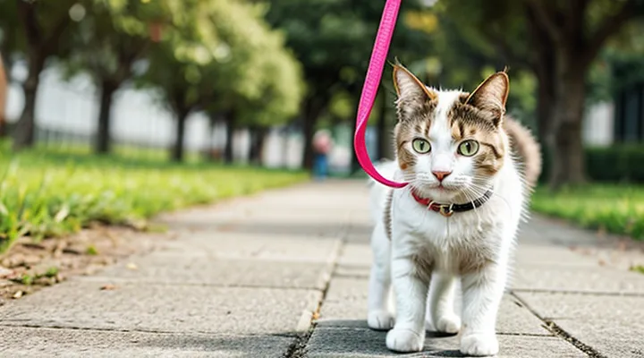 Instruction: how to teach a cat to walk on a leash without hysterics.