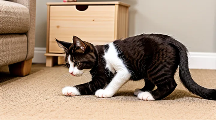 Instruction: how to teach a kitten not to bite hands and feet during play.