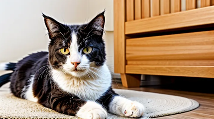 Instruction: how to tell if a cat has vision problems.