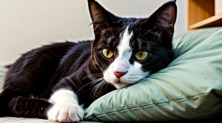 Instruction: how to tell if a cat is checking if you are breathing in your sleep.