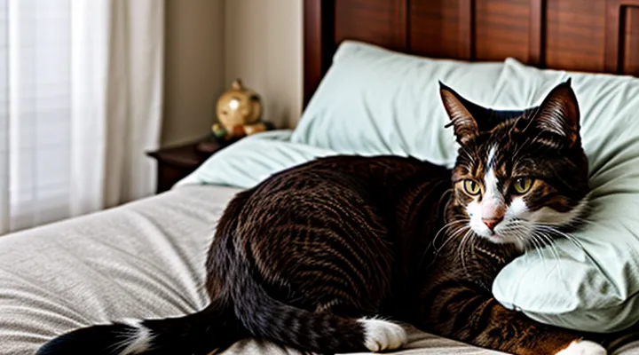 Instruction: how to tell if a cat is having nightmares.