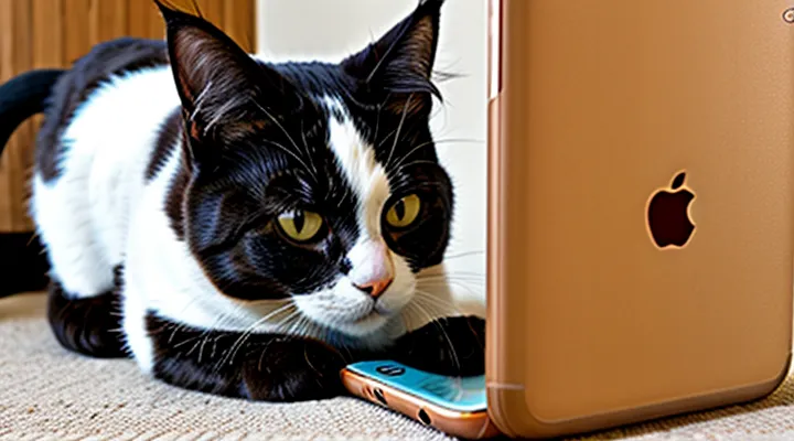Instruction: how to tell if a cat is jealous of your phone.
