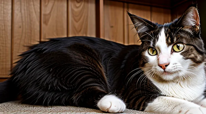 Instruction: how to tell if a cat is taking revenge on you.