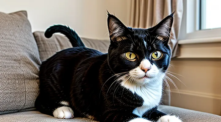 Instruction: how to tell if your cat considers you its property, not its owner.