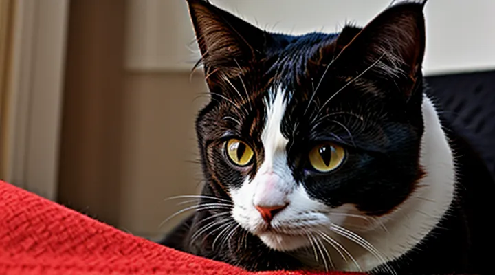 Instruction: how to tell if your cat is jealous.