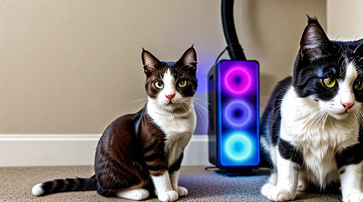 Instruction: how to tell if your cat sees auras.