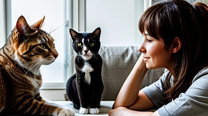 Instruction: how to tell if your cat sees you as a parent.