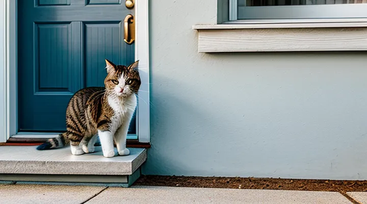 Instruction: how to tell that a cat is protecting your home.