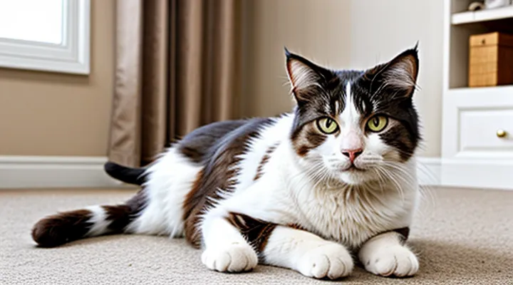 Instruction: how to tell that a cat misses a family member who has left.