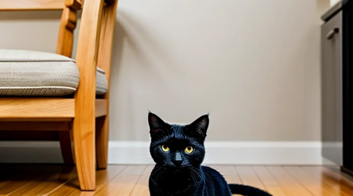 Instruction: how to tell that your cat feels like the master of the house.