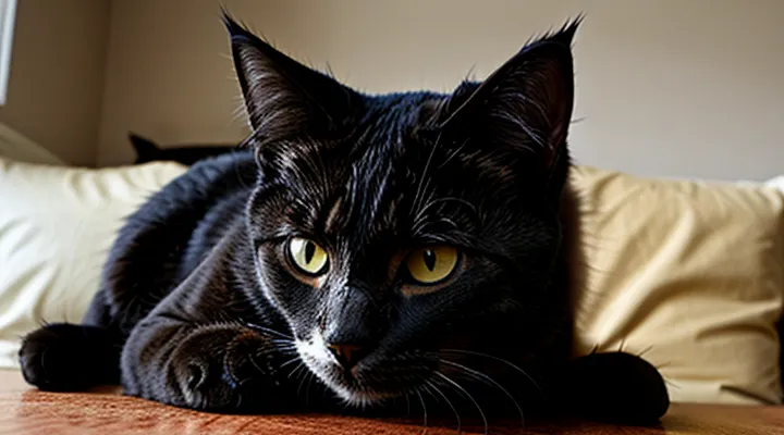 Instruction: how to tell that your cat is making cunning plans.