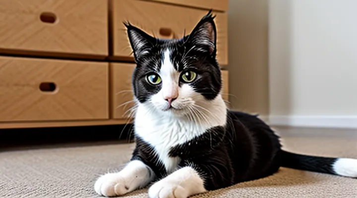 Instruction: how to tell that your cat is trying to «adopt» another toy.