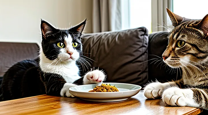 Instruction: how to train a cat not to steal food from the table.