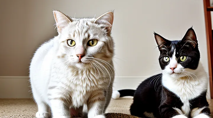 Instruction: how to understand if a cat is copying you and why it does so.