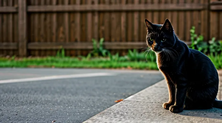 Instruction: how to understand that a cat is trying to warn you of danger.
