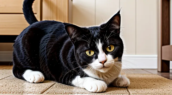 Instruction: how to understand that your cat sees something you do not.