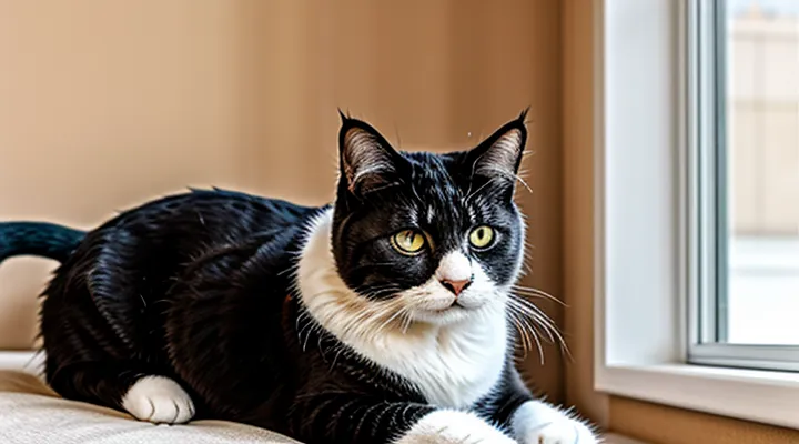 Instruction: how to understand that your cat senses your mood.