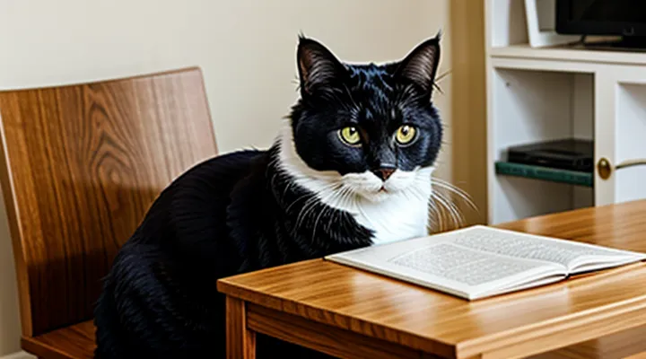 Instruction: how to understand who is the boss in the house — you or your cat.