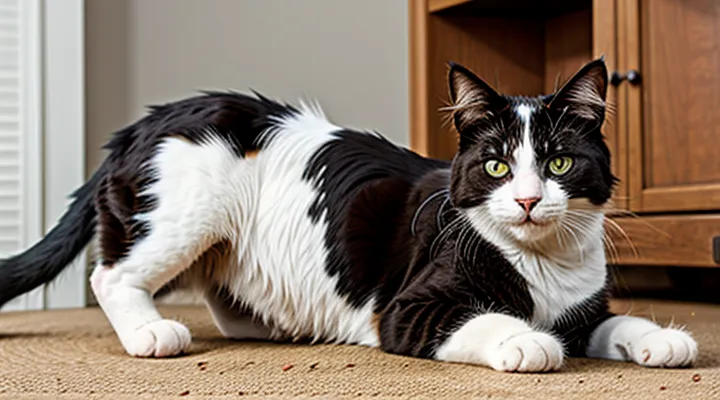 Instruction: what to do if a cat bites its nails.