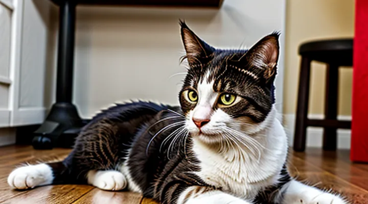 Instruction: what to do if a cat chokes on a bone.