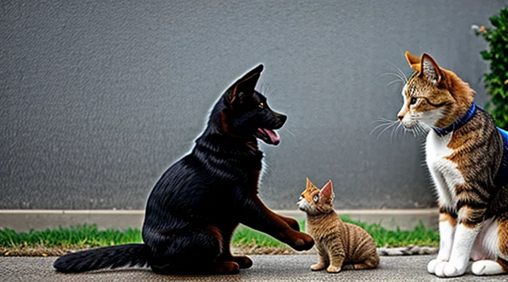 Instruction: what to do if a cat constantly conflicts with a dog.