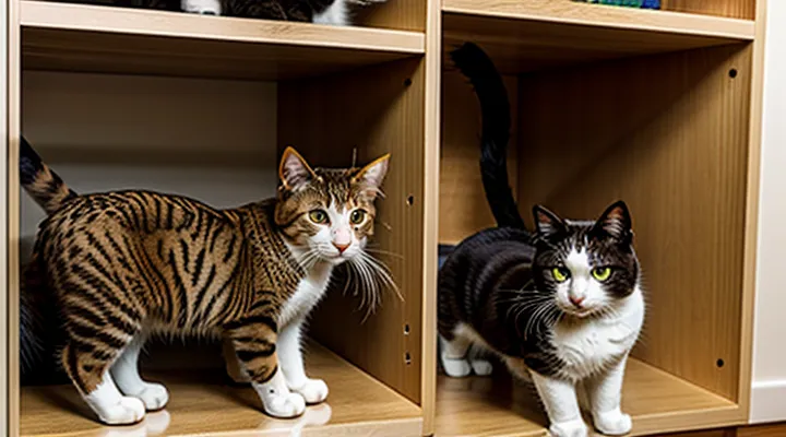 Instruction: what to do if a cat constantly knocks things off shelves.