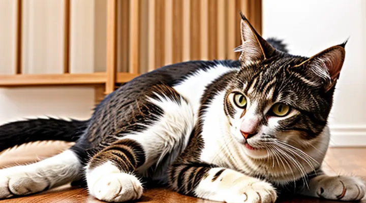 Instruction: what to do if a cat constantly licks the same spot.