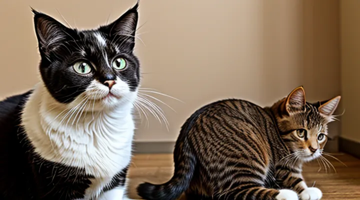 Instruction: what to do if a cat does not accept a new pet.