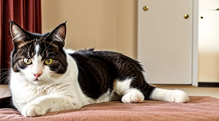 Instruction: what to do if a cat doesn't let you sleep at night.