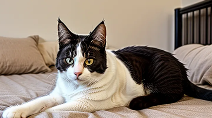 Instruction: what to do if a cat doesn't let you sleep in the morning.