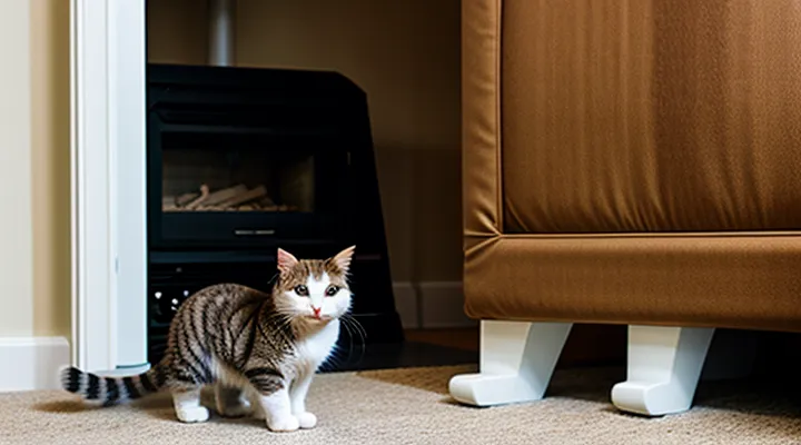 Instruction: what to do if a cat doesn't like being left alone.